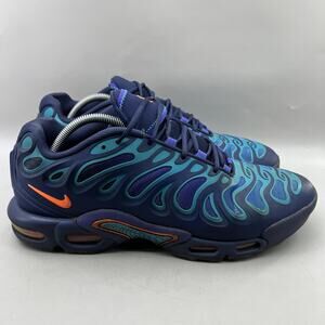 Nike Air Max Plus Drift Running Shoes Men Size 12.5 Blue Comfort Low Sneakers